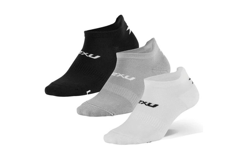 2XU Ankle Socks 3 Pack Three/Colour