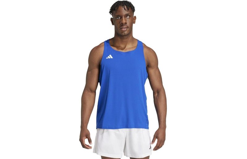 adidas Adizero E Singlet herr Royblu