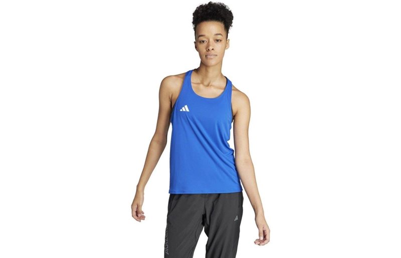 Adidas Naisten juoksutoppi Adizero Tank W Royblu