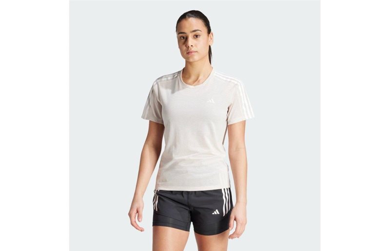 Adidas Naisten Juoksupaita Own The Run 3S T-shirt W
