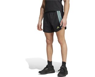 adidas Own The Run 3-Stripe 5" Shorts herr Black/Flaaqu