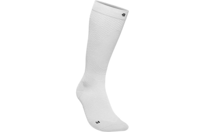 Bauerfeind Ultralight Compression Socks High Cut White