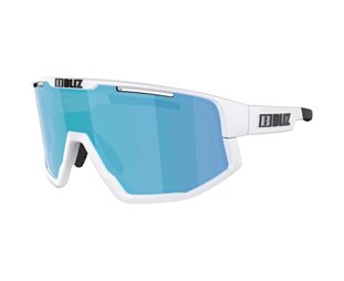 Bliz Active Fusion Small Matt White/Brown W Blue Multi