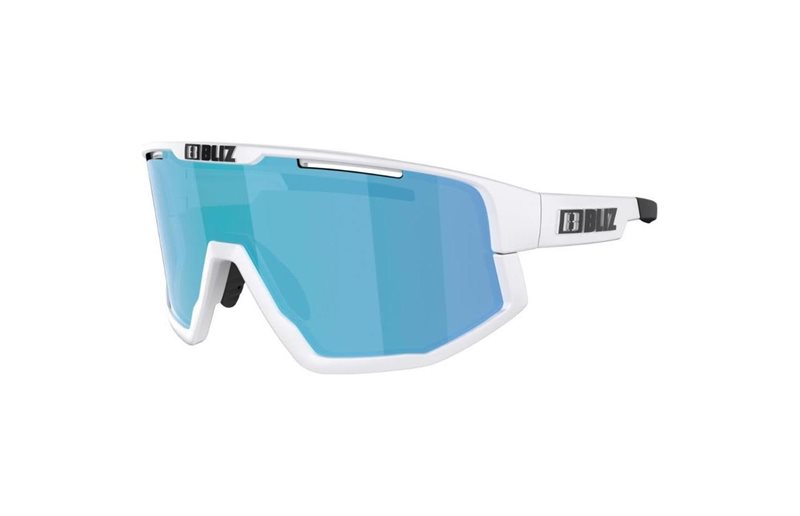 Bliz Active Fusion Small Matt White/Brown W Blue Multi