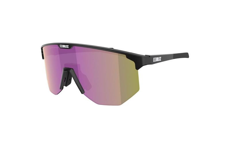 Bliz Active Hero Small Matt Black/Brown W Purple Multi