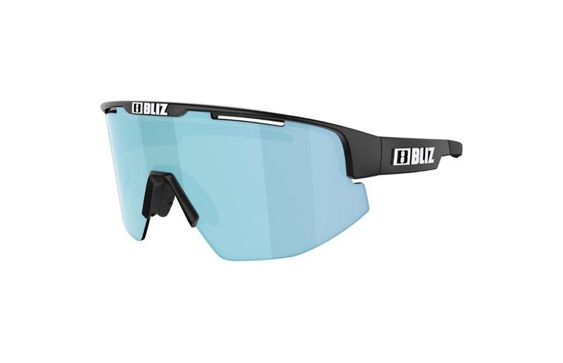 Bliz Active Matrix Small Matte Black/Smoke W Ice Blue Multi