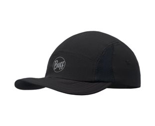 Buff 5 Panel Cap Black