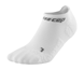 CEP Ultralight Compression No Show Socks W White