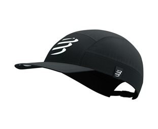 Compressport 5 panel Light Cap Black