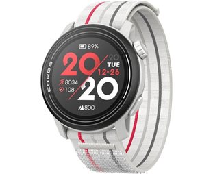 Urheilukello Coros Pace 3 Nylon Band, White