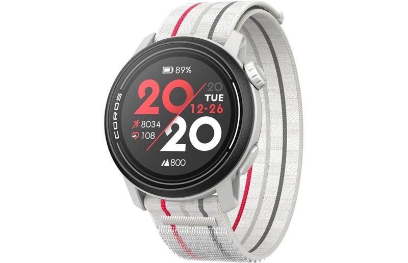 Urheilukello Coros Pace 3 Nylon Band, White