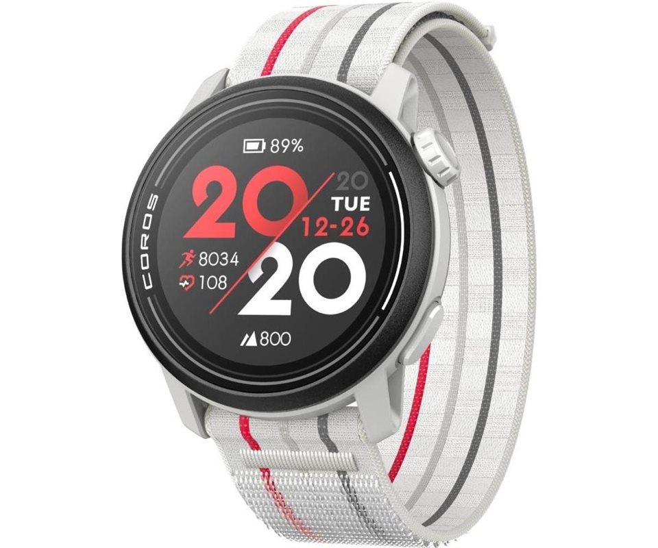 K p Coros Pace 3 Nylon Band White Fr n COROS