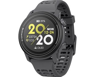 Urheilukello Coros Pace 3 Silicone Band, Black