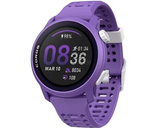 Urheilukello Coros Pace 3 Silicone Band, Purple
