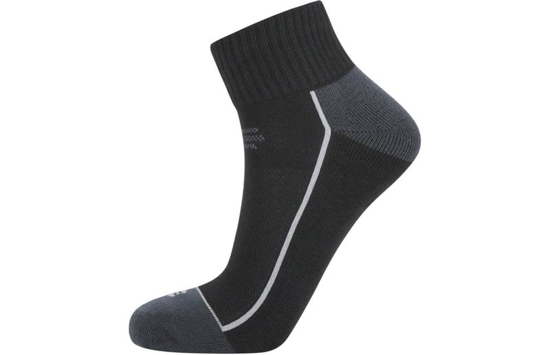 Endurance Avery Quarter Socks 8-Pack Black