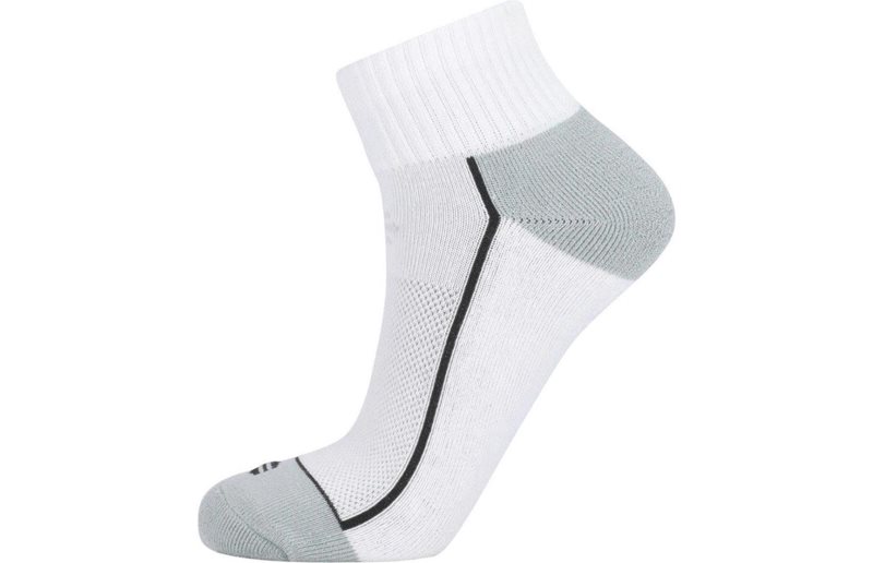Endurance Avery Quarter Socks 8-Pack White