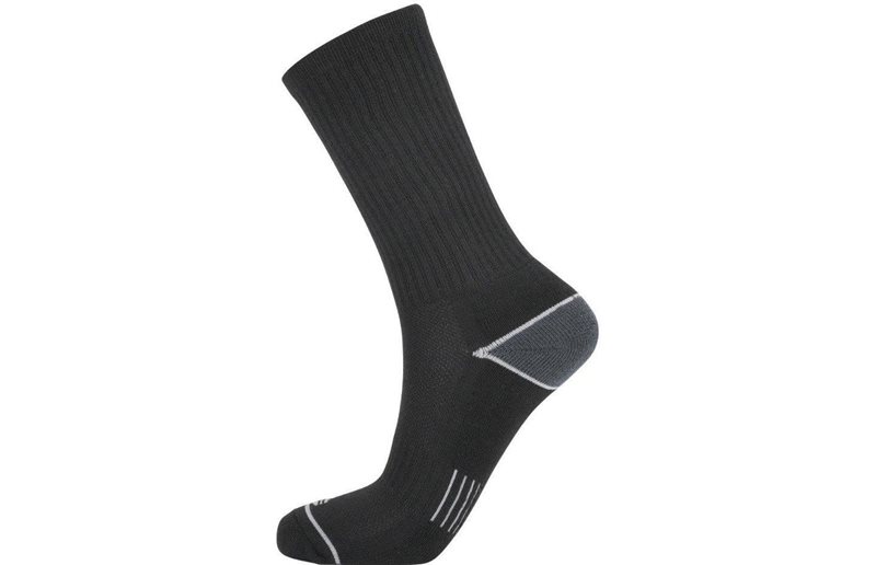 Endurance Hoope Crew Socks 8-Pack Black