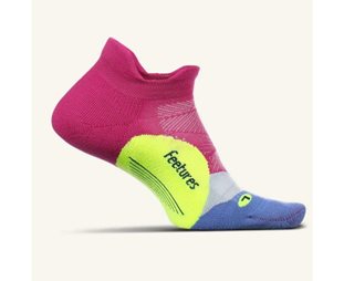 Feetures Elite Ultra Light No Show Tab Solid herr Pulse Pink