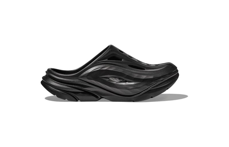 Hoka Ora Recovery Mule Black/Black