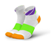 Incylence Running Ladders Short Socks Orange Green