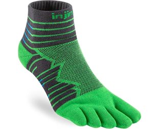 Injinji Run Technical Mini Crew Emerald