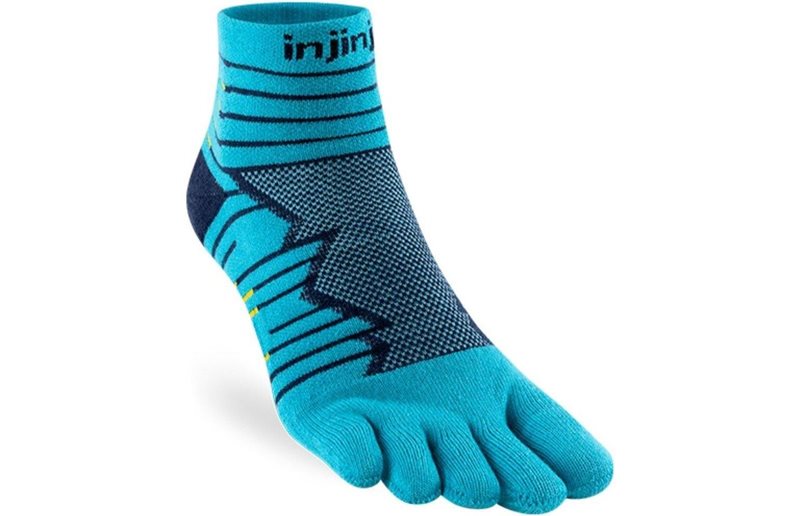 Injinji Run Technical Mini Crew Pacific Blue