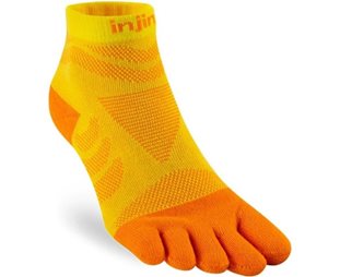 Injinji Ultra Run Midweight Mini Crew dam Sunflower