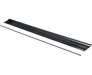 Bontrager Eiker Dt Aerolite Straightpull 266 mm Svart 10-pakning