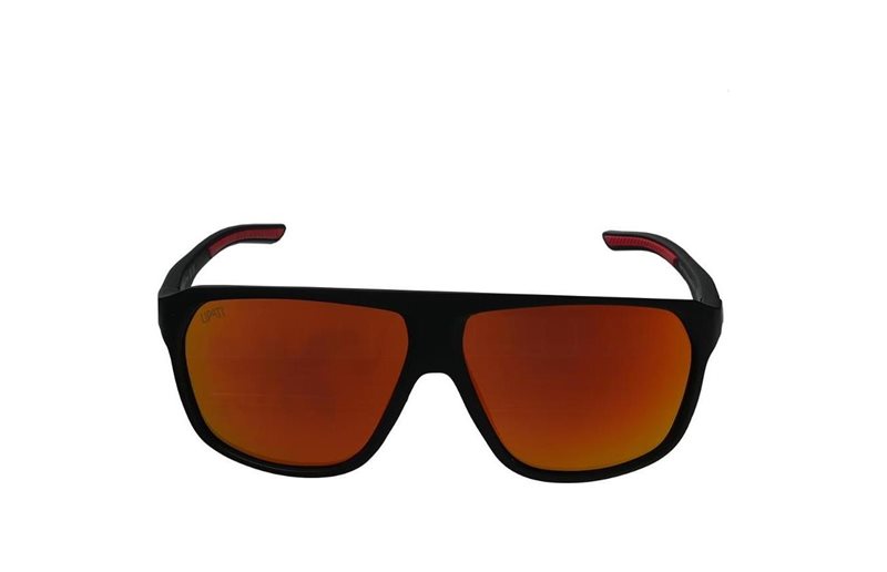 Lipati New York Nocturnal Shine Sunglasses Matt Black/Red