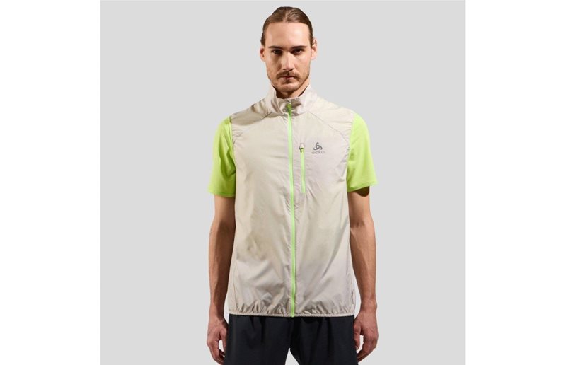 Odlo Zeroweight Vest M Silver Cloud