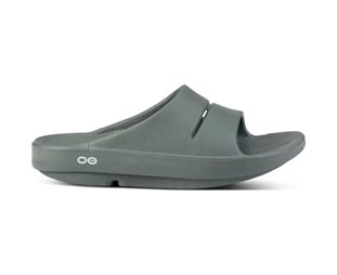 Oofos Ooahh Slide Sandal Olive