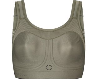 PureLime Compression Bra - High Impact dam