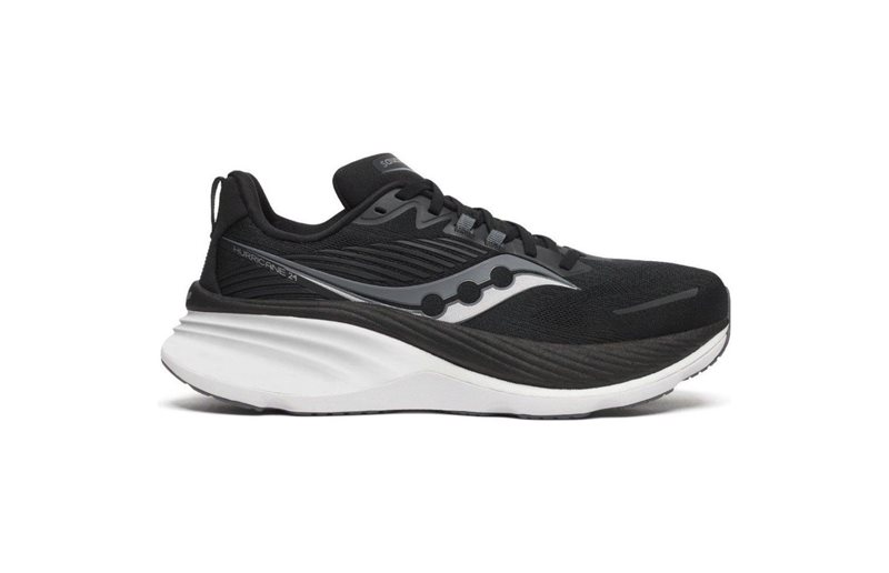 Saucony Juoksukengät Hurricane 24 M Black/Carbon