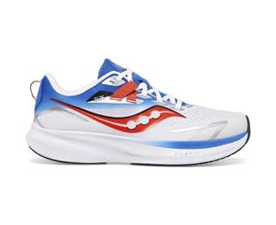 Saucony Ride 15 Junior Grey/Blue/Red