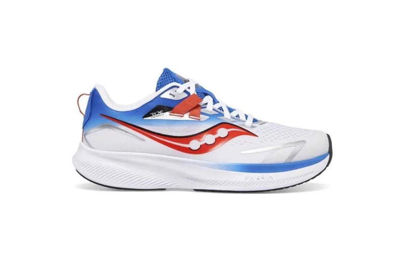 Saucony Juoksukengät Ride 15 Junior Grey/Blue/Red