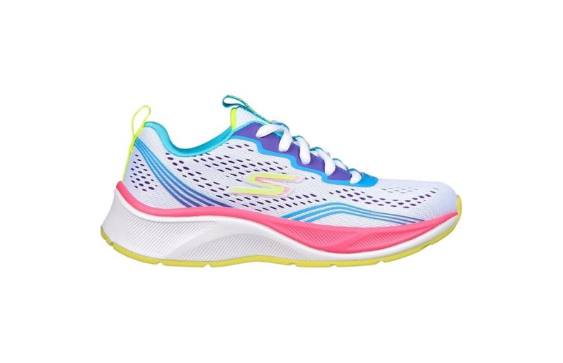 Skechers Elite Sport Pro Junior White Multicolor