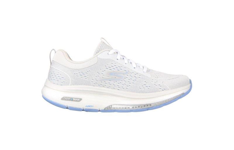 Skechers Naisten juoksukengät Go Walk Workout Walker Arch Fit W Grey Light Blue