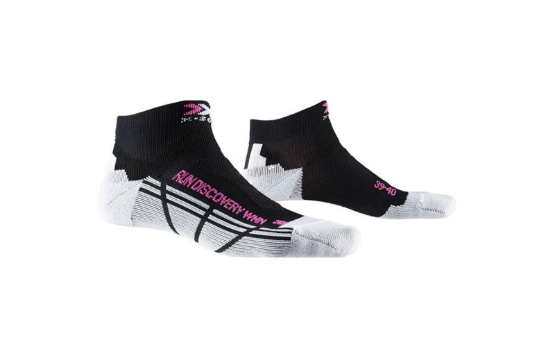 X-Bionic Women's Run discovery Socks W Artic White/Dolomite Grey