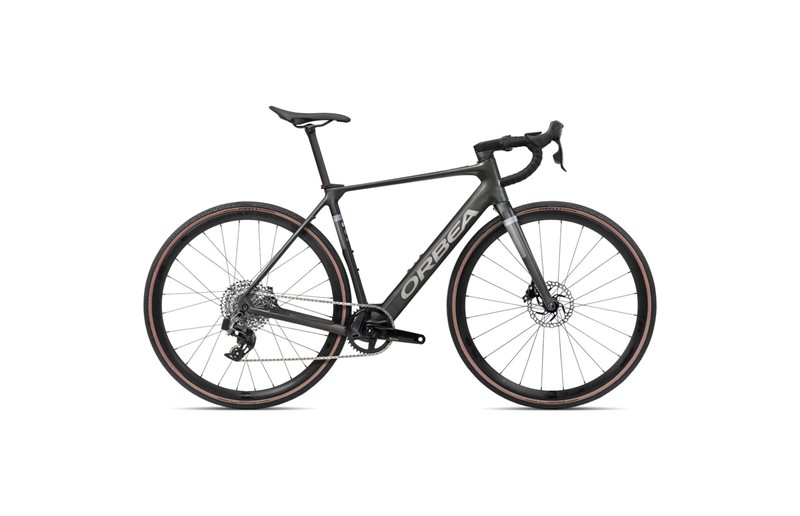 Maantie sähköpyörä Orbea Gain M31e 1x Harmaa