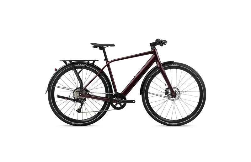 Sähköpyörä Orbea Vibe H30 EQ Metallic Burgundy Red Gloss