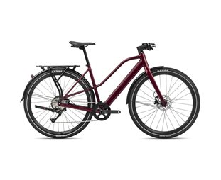 Orbea Elcykel Hybrid Vibe Mid H30 Eq Metallic Burgundy Red Gloss (METALLIC BURGUNDY RED GLOSS/L)