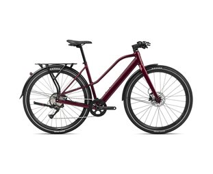 Orbea Hybridi Sähköpyörä Vibe Mid H30 EQ Metallic Burgundy Red Gloss