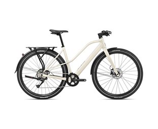 Orbea Hybridi Sähköpyörä Vibe Mid H30 EQ Ivory White Gloss