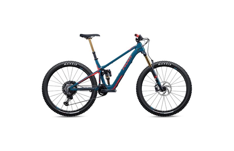 Pivot Shuttle Sl Team Xtr, Fulldempet Elsykkel Blue
