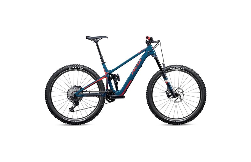 Pivot Shuttle Sl Ride Slx/Xt, Fulldempet Elsykkel Blue