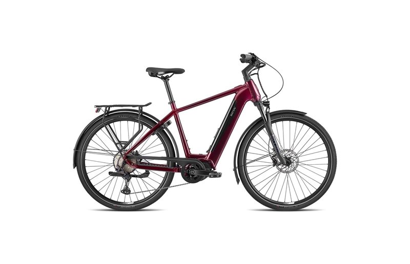 Naisten sähköpyörä BESV TR 1.1 LS Burgundy