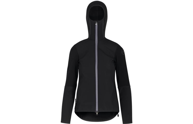 Assos Naisten pyöräilytakki Trailtalvi Softshell-takki musta