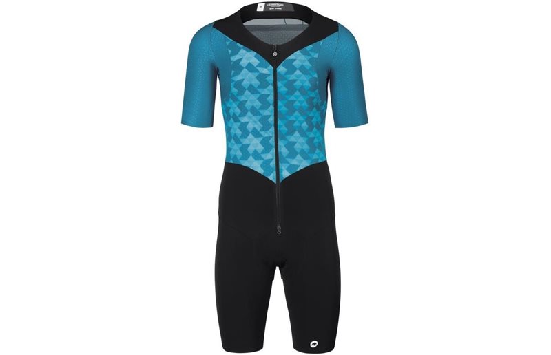 Assos Speedsuit-puku Triator SS Speedsuit Miesten Sininen