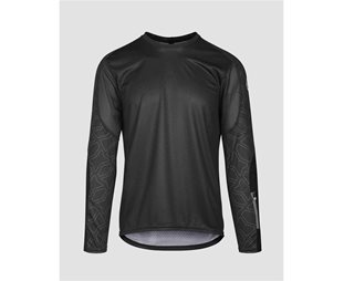 Assos Paita Trail LS Jersey Miesten Musta