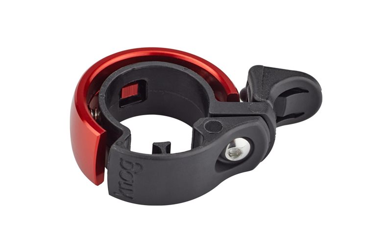 Knog Oi Classic Bike Bell Black/Red